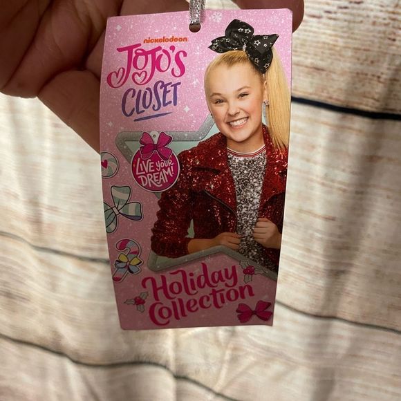 JoJo Siwa Holidays Collection red sequence jacket - Picture 9 of 12